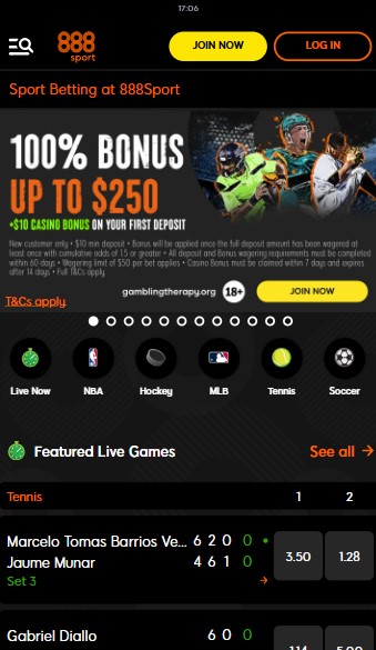 888sport Homepage
