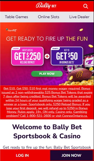 Ballybet Homepage