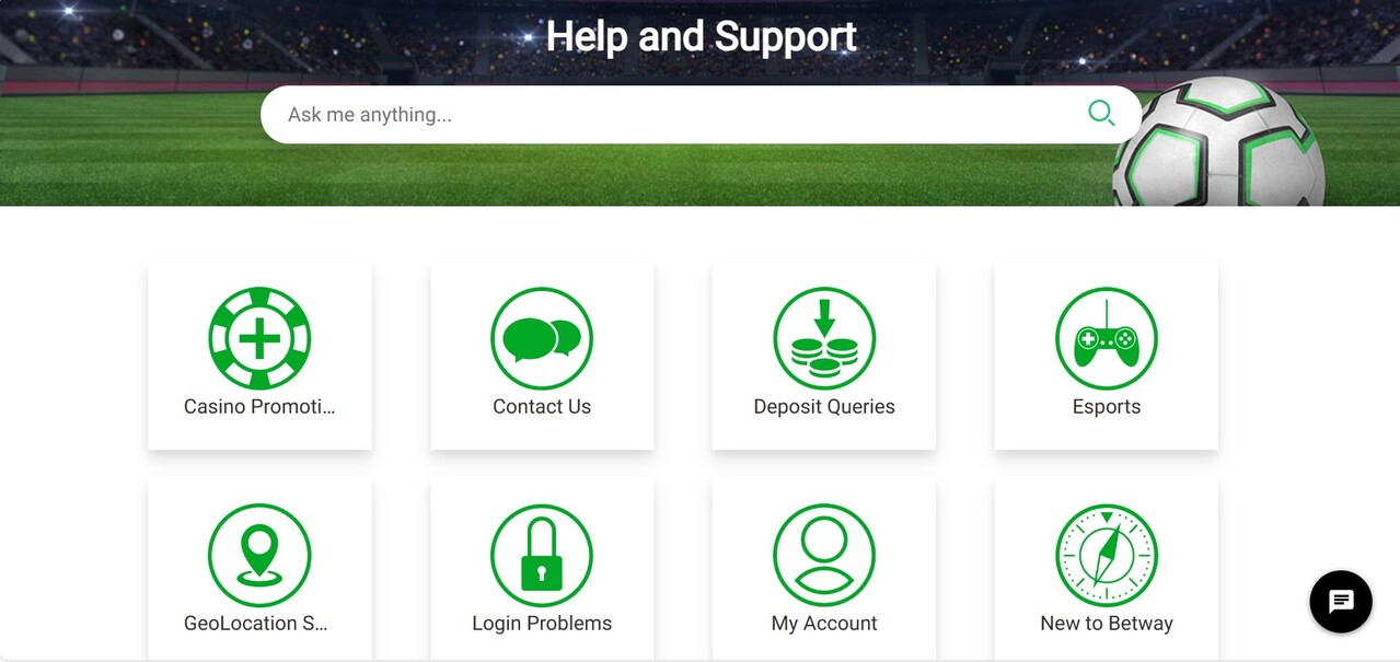 Support Betway 