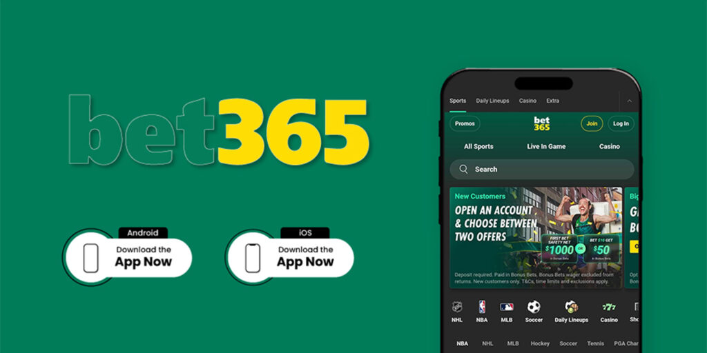 Bet365 mobile app Canada