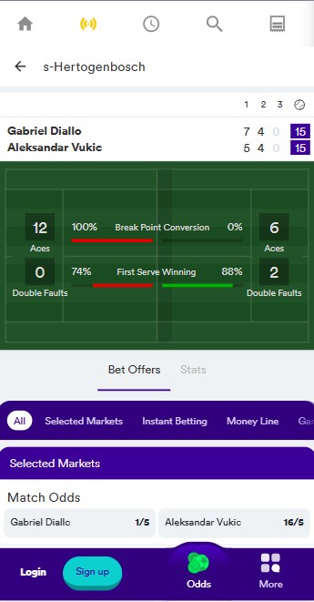 LiveBetting Casumo