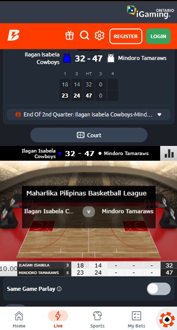 LiveBetting Betano Canada