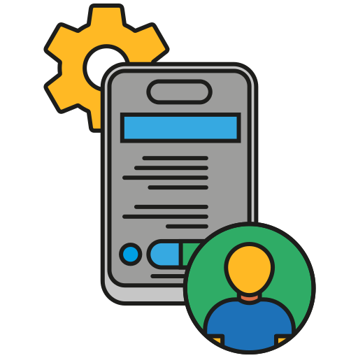 Easy app and interface icon