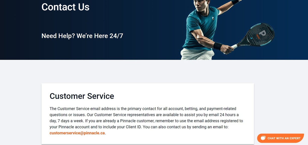 Pinnacle Canada Customer Support pc