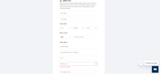 Pinnacle Canada Registration Step3