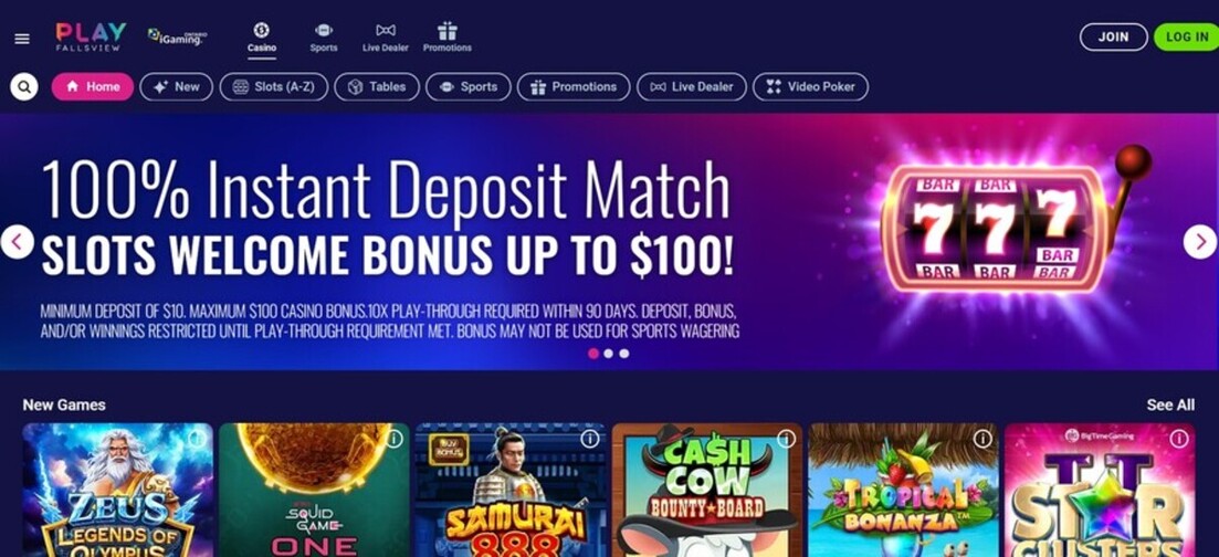 Play Fallsview Canada Casino Homepage pc